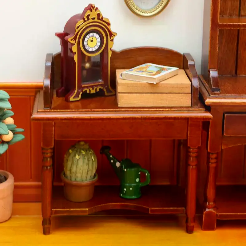 1:12 Dollhouse Miniature Dressing Table Desk Table Furniture Home Model Decor Toy Doll House Accessories