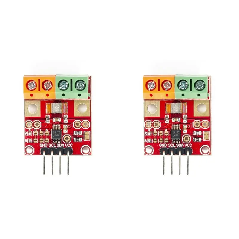 

【THANKSGIVING DAY】2X INA226 Current Voltage Monitoring Sensor Module IIC I2C Interface Bi-Directional Zero-Drift Breakout Board