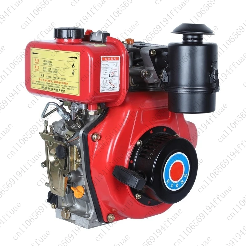 Air-cooled Single-cylinder Diesel Engine for Water Pump, Cutter, and Micro-tiller Head - 5 HP Engine