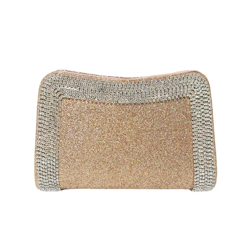 

Модная инкрустированная бриллиантами сумка для ужина, вечерние клатчи для невесты, блестящие блестки, женское свадебное платье, сумка, новая сумка на плечо