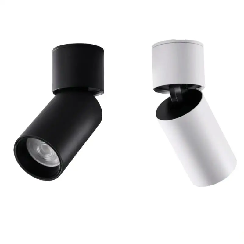 Luz empotrable LED antideslumbrante montada en superficie, lámpara de techo COB regulable, focos, tubo de luz moderno para el hogar