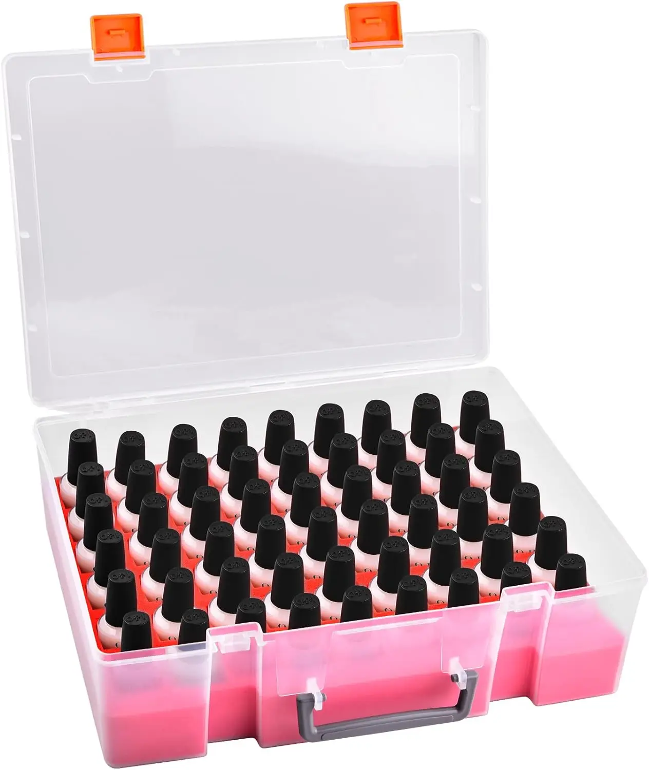 Soporte organizador de esmalte de uñas, contenedor de almacenamiento de 54 botellas para OPI, Sally Hansen, Revlon, Essie, AIMEILI