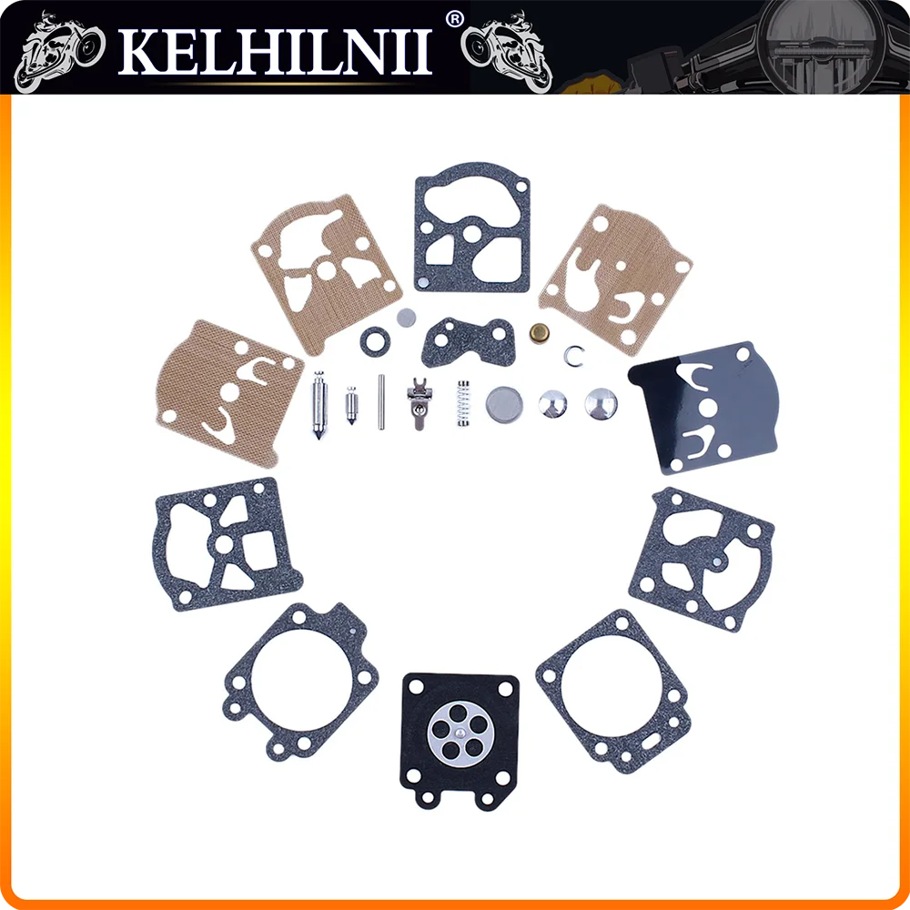 Carburetor Repair Rebuild Kit For Walbro K20-WAT Husqvarna 55 51 455 460 Rancher Echo Poulan Pro Homelite Stihl 026 Chainsaw