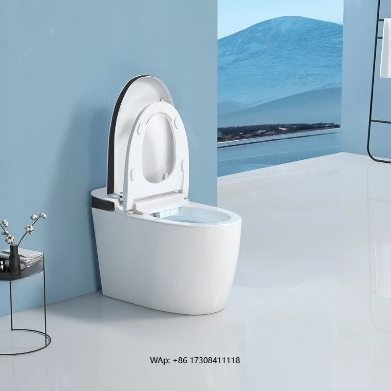 Sanitary Ware Ceramic Toilet Fully Automatic Siphon Integrated Floor-Standing Wall-Mounted Smart Toilet