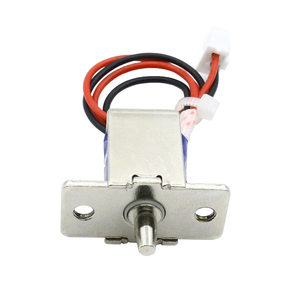 DC5V12V small electronic bolt lock mini electromagnetic lock telescopic electromagnet solenoid electric lock