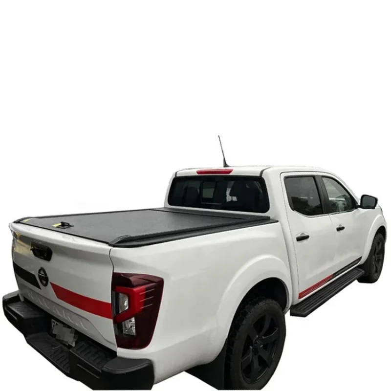 

Factory Hot Selling ST Pickup Waterproof Hard retractle Retractle Tonneau Cover Password Lock For tapa aluminio plegle Navara N