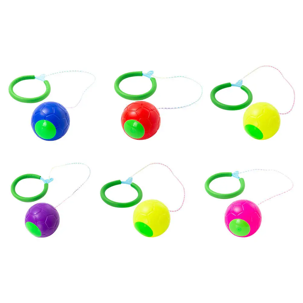 6Pcs Ankle Skipping Balls for Children Exercise Coordination Fitness Outdoor Game Jumping Ring Toy Ankle Jump Toys