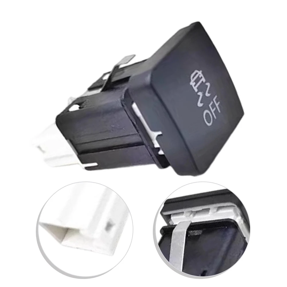 

OEM Replacement Push Button Switch Deactivate Traction Control Switch Vehicle Safety Easy Installation ABS Material DIY Friendly
