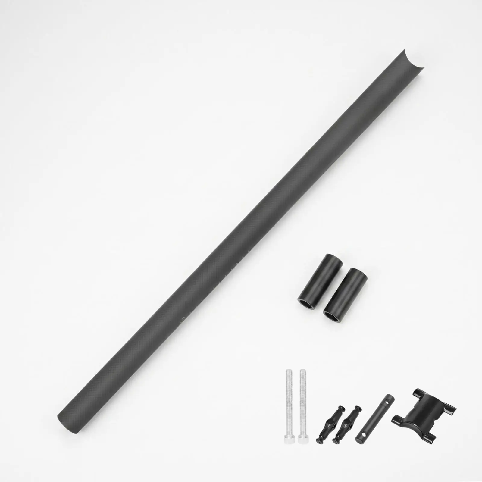 Lightweight Carbon Fiber Seatpost | Matte, Seatpost with Clamp, for Road biking