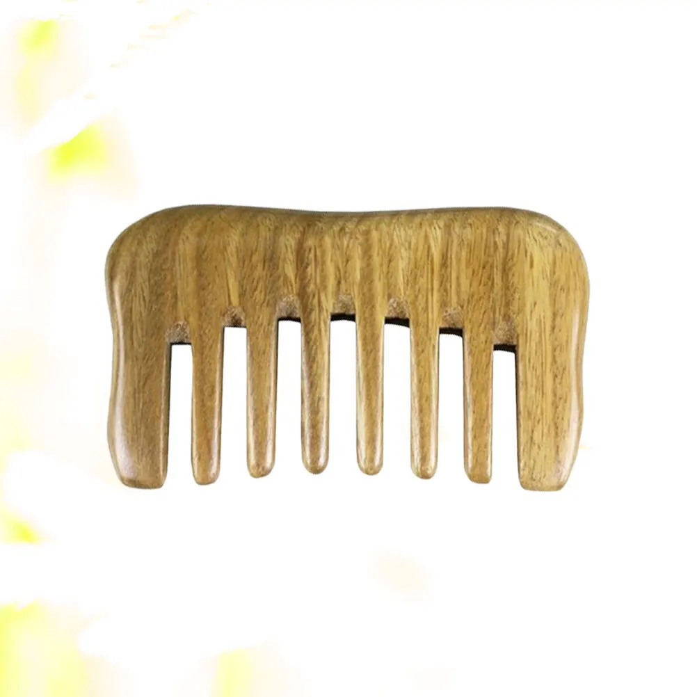 

Scrapping Durable Safe Wooden Anti Static Travel Scrapping Creative Hair Massage Comb Comb Wooden Home Use Bamboo