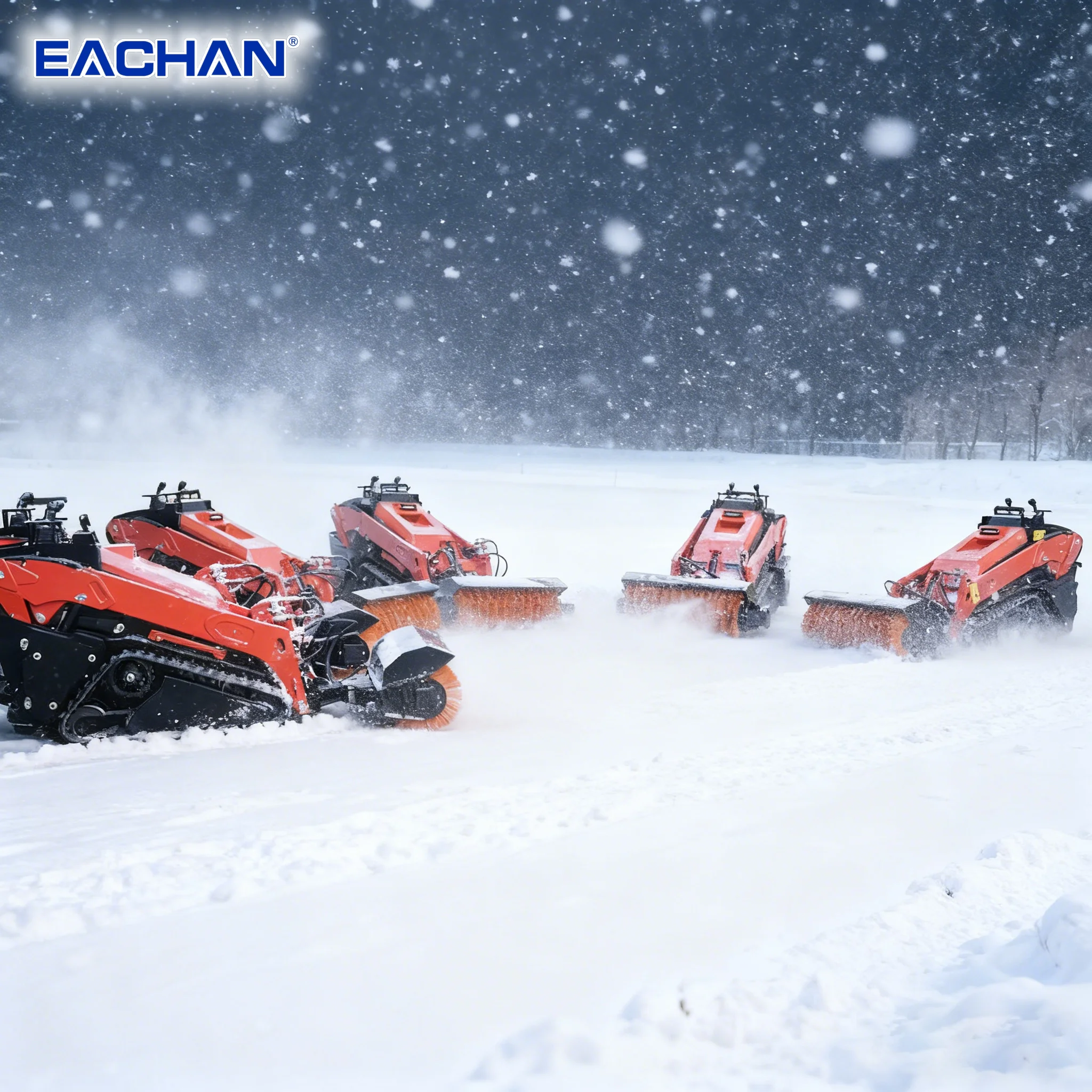 

Free Shipping Mini Skid Steer Loader Garden Euro 5 CE EPA Diesel Crawler Skid Loader Mini Farm Snow Removal Machinery Customized