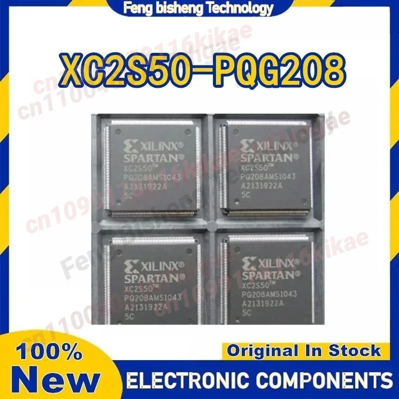 XC2S50 XC2S50-PQG208 XC2S50-5PQG208C QFP-208 Chip IC 100% Nuovo Originale in magazzino