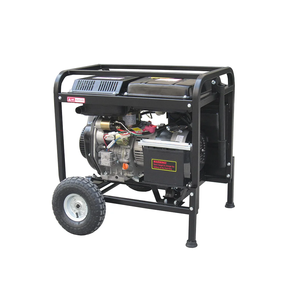 Generator  220V  60HZ Single-phase 6/8/10kW Three-phase 380V Portable Power Generator