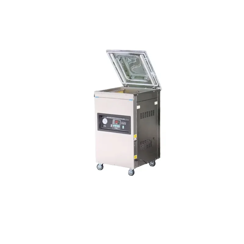 

LITENG DZ-400/2E Deepen Vacuum Sealer Machine Stainless Steel Chamber for Food Packaging and Sealing Vacuum Packing Machine