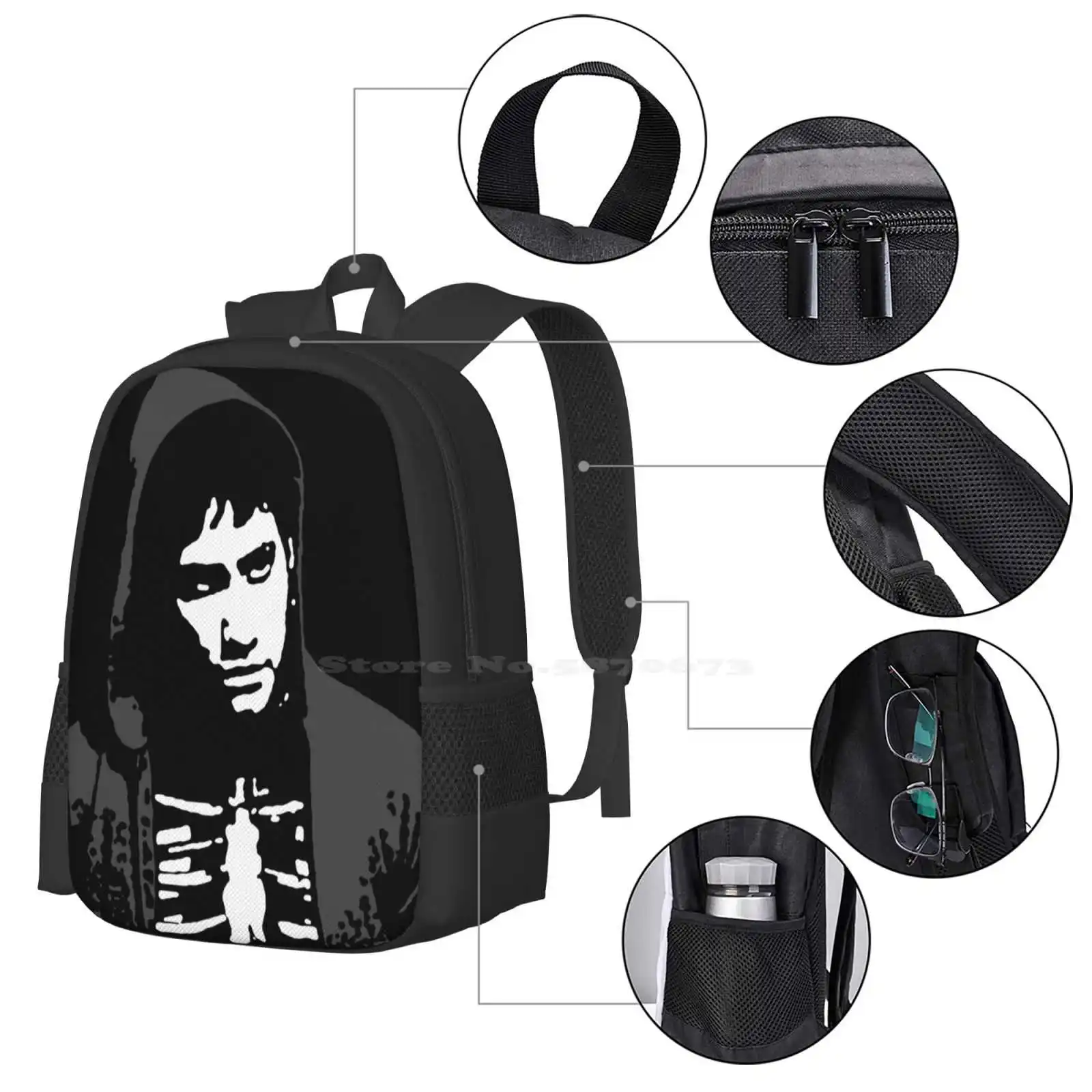 Donnie-mochila de moda, bolsos de ciencia ficción, Sci Fi, Sf, película, Video, Dvd, Tv, Cult, Retro, Vintage, Donnie, Darko, gran oferta