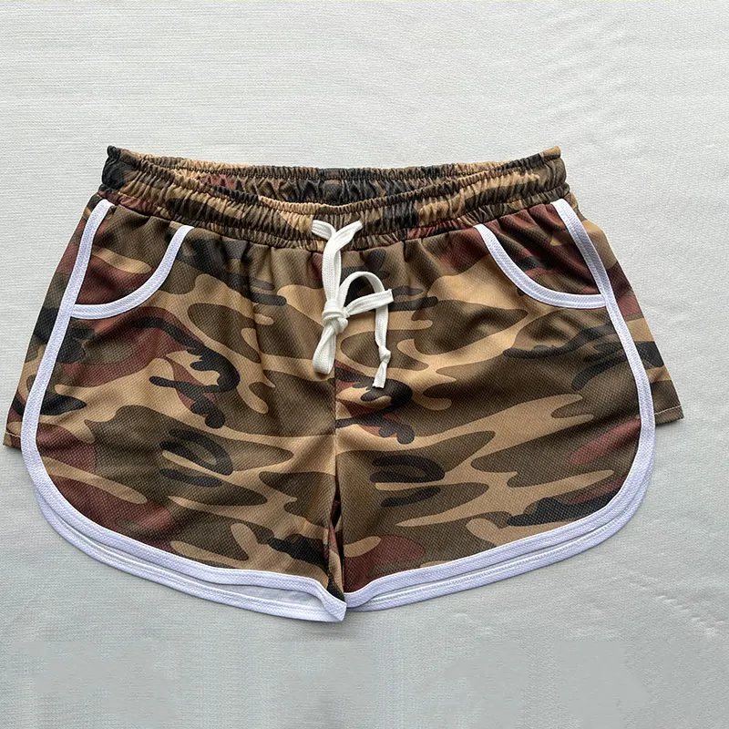 2024 Summer Men\'s Cross border Loose, Cool, Comfortable, Casual Sports Camo Shorts