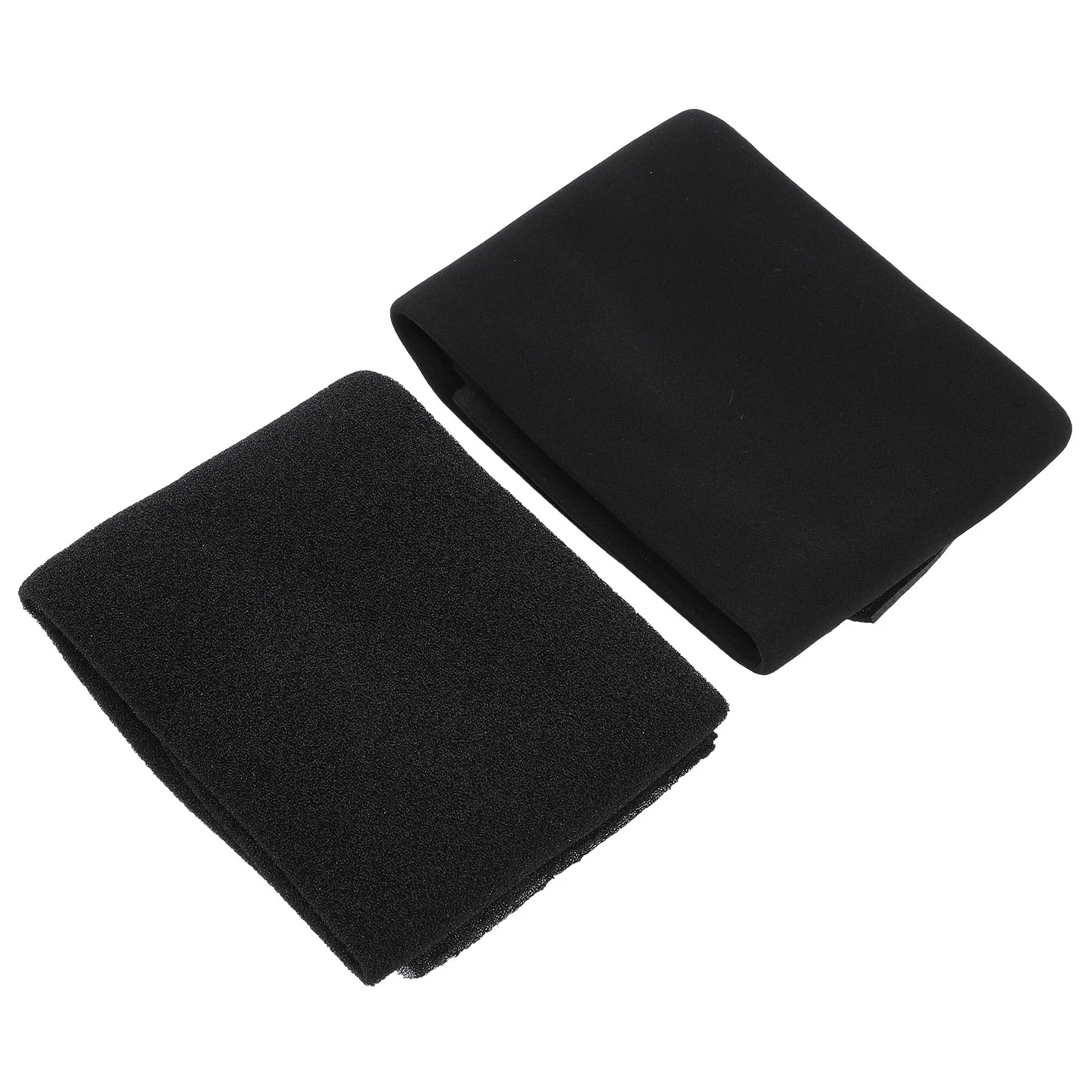 

2pcs 2 Sheets Speaker Dustproof Cotton Black Sound Insulation Proofing Grille Mesh Cloth Cover Sponge Fabric Stereo Foam Speaker