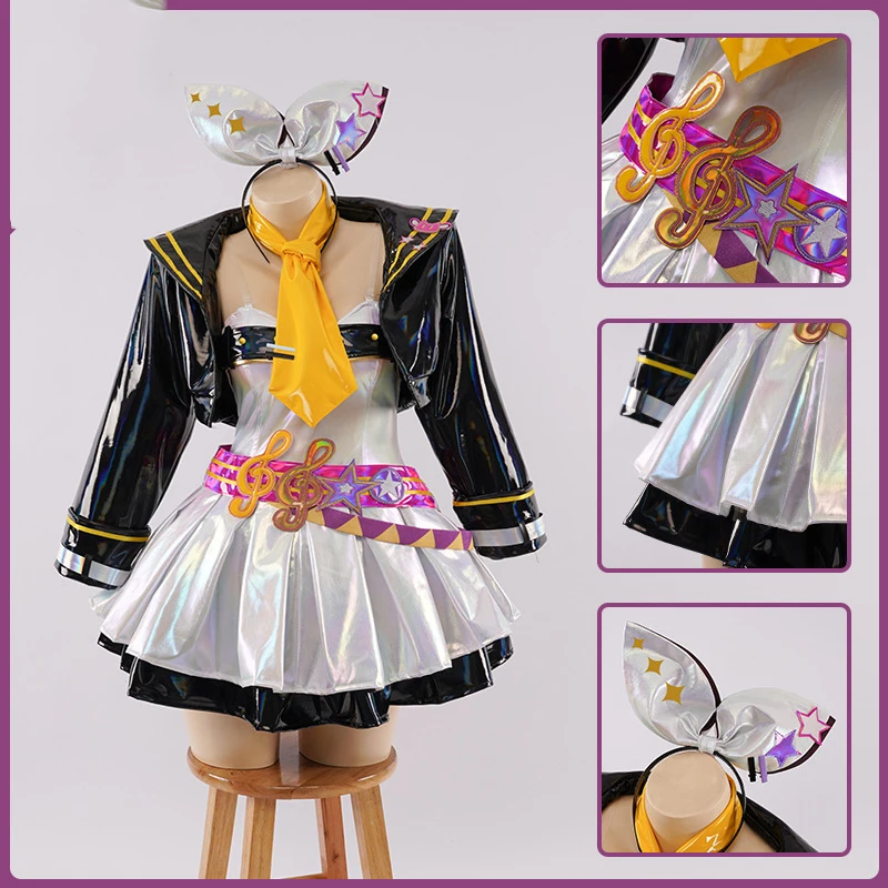 Project Sekai Colorful Stage Bunny Mikuu Girl Costume Wig Original Design Women Sexy Cosplay Muse Dash Music Parkour Bunny Suit