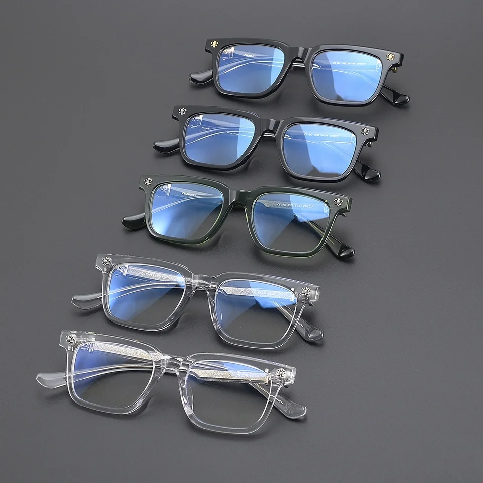 2025 جديد الرجال الكلاسيكية شخصية الكمبيوتر القراءة قصر النظر النظارات البصرية النساء موضة مربع وصفة طبية إطار نظارات UV400 #6