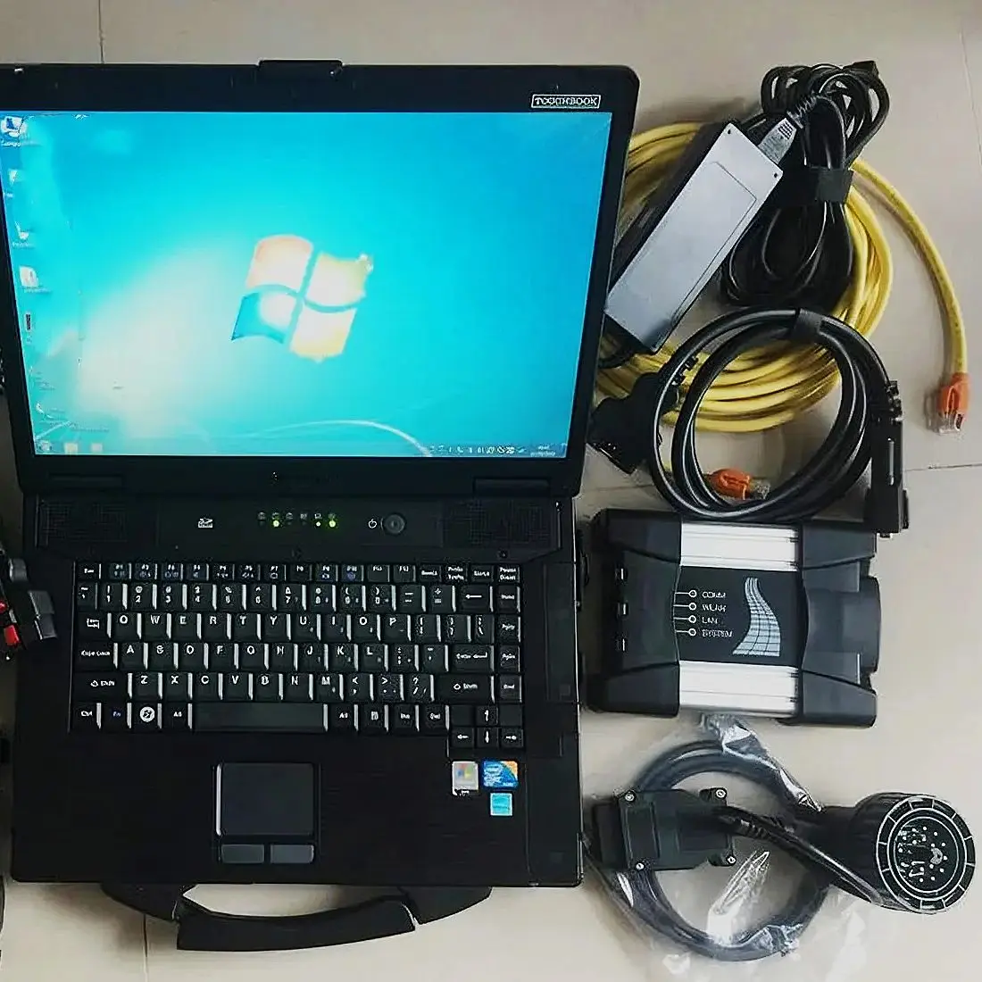 Auto Diagnose Tool for BMW Icom Next A2 A+B+C Code Scanner Latest V01.2026 Software in Laptop CF53 I5 8G Win10 EXPERT MODE