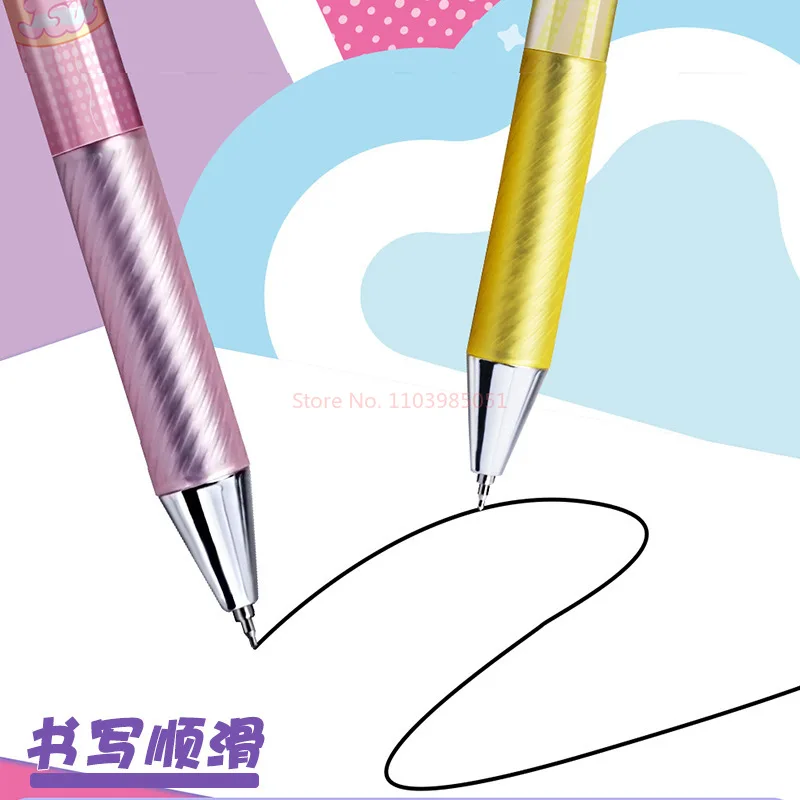 قلم جل من ديزني برينسيس بحبر أسود ، توقيع ، كاواي ، لطيف ، صحافة ، مكتب ، مستلزمات مدرسية ، هدية ترويجية ، أقلام ، 6 ، 12 #6