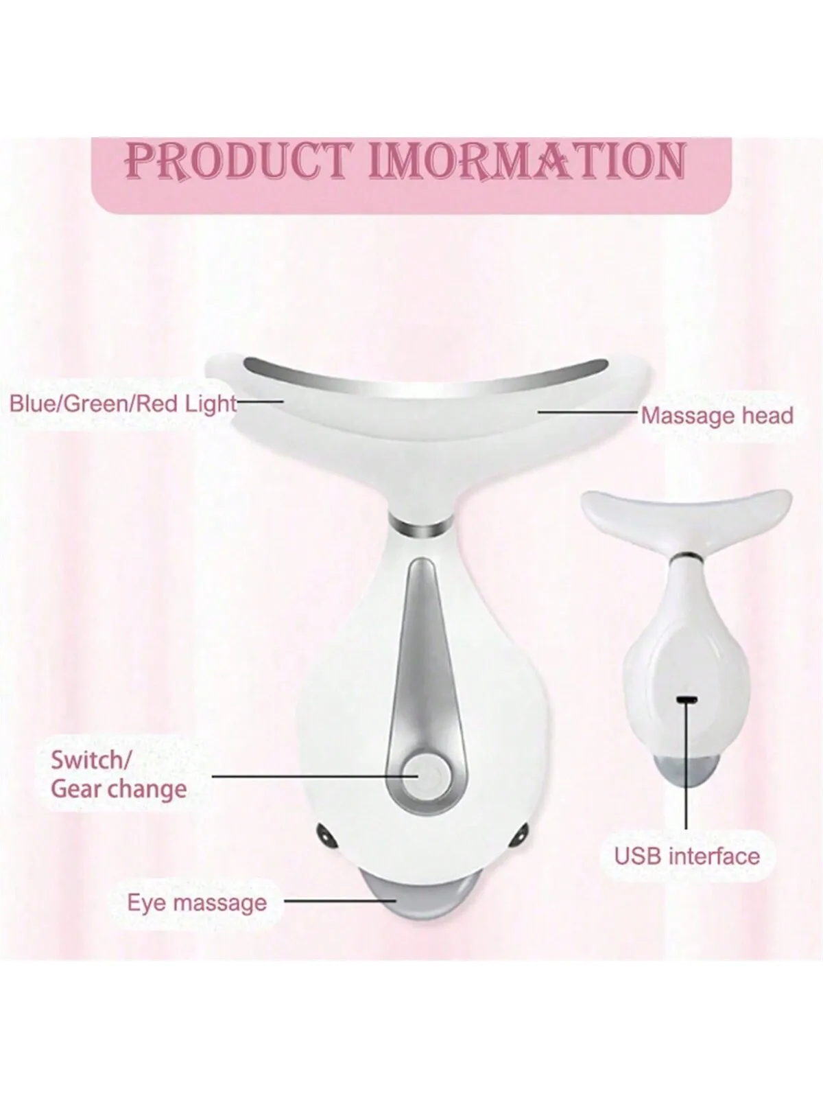 العين الوجه رفع مدلك الأسطوانة آلة التجميل تدليك دولفين تحسين لون البشرة جهاز الجمال #1