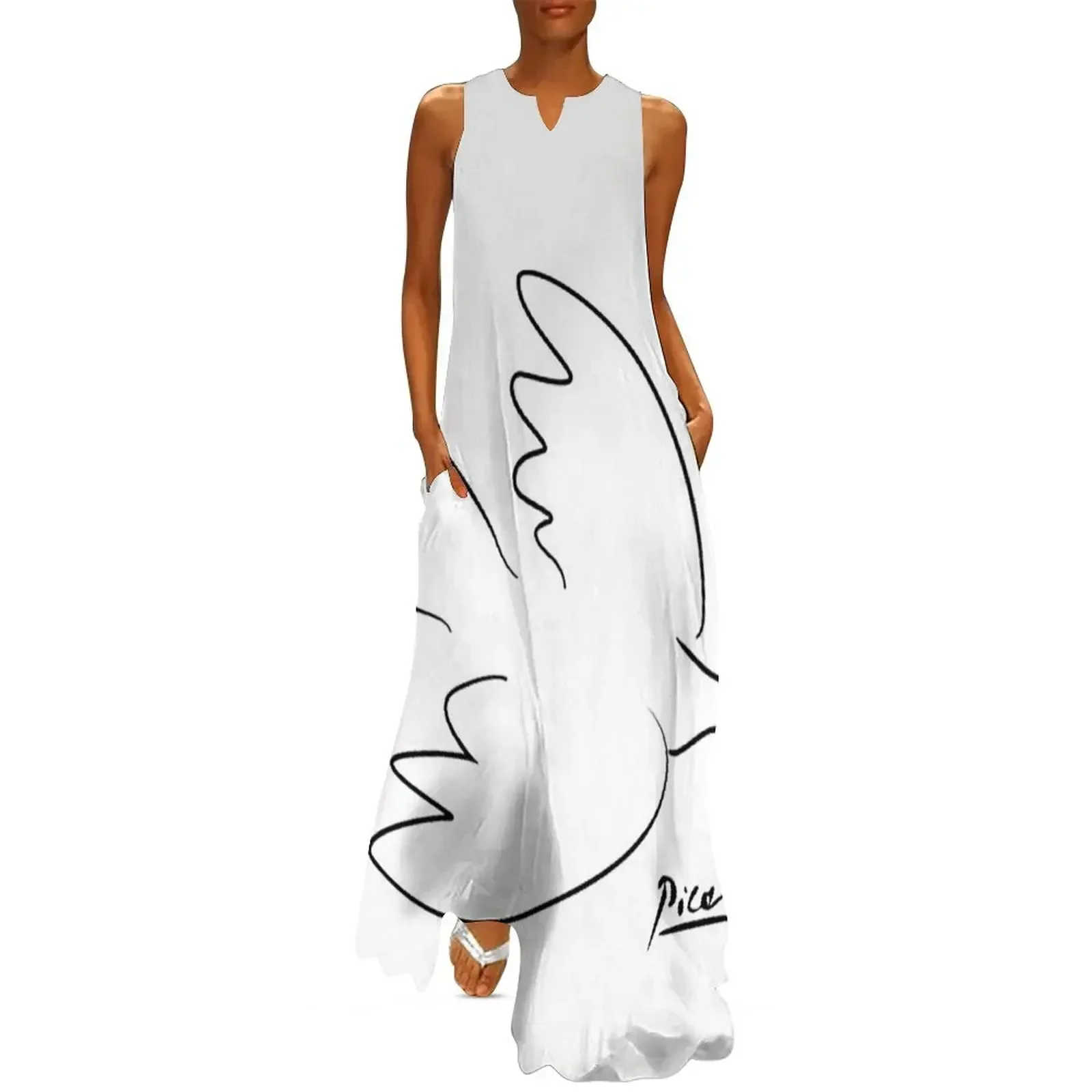 

Dove of Peace Long Dress Women's skirt Dress vintage birthday dress for women luxury 2025 summer dresses