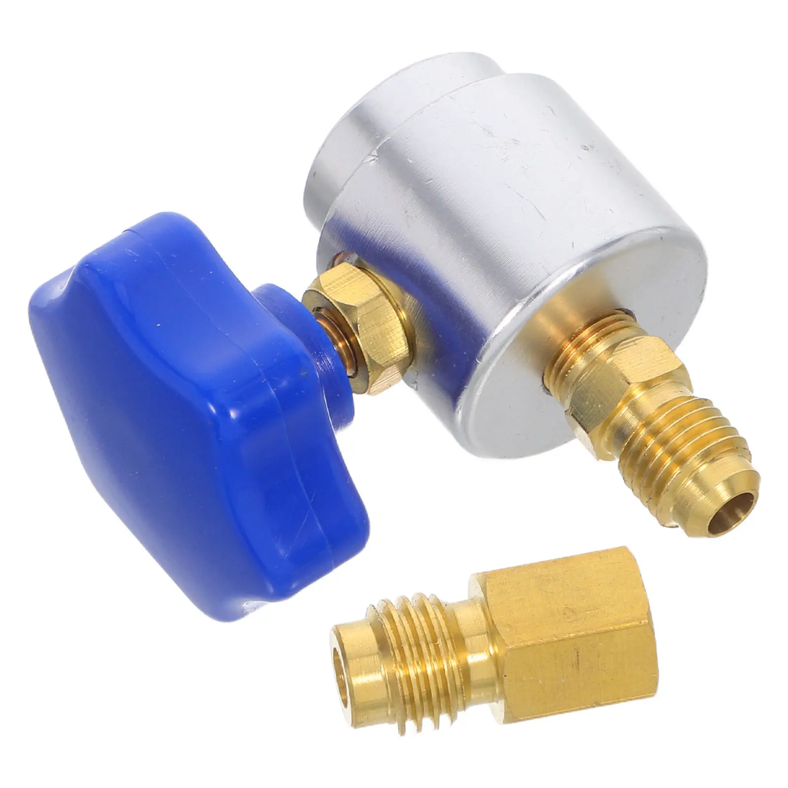 Self Sealing 134A Can Tap Valve Refrigerant Dispenser Tank Adapter Ac Refrigerant Charging Tube Tool Portable Charging Tool