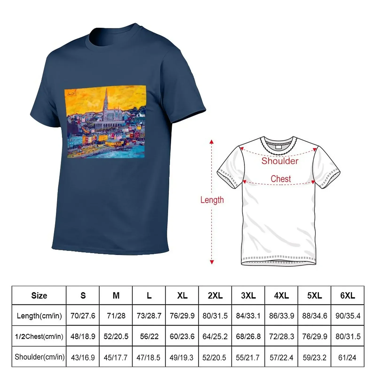 Cobh 3 (County Cork, Ireland) T-Shirt Blouse sublime summer tops T-shirt men