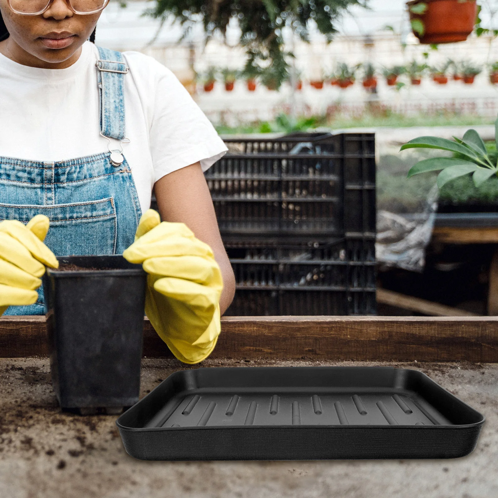 

Waterproof Shoe Plastic Boot Mat For Indoor Outdoor Entryway Hallway Kitchen Use Shoe Storage Tray Multipurpose