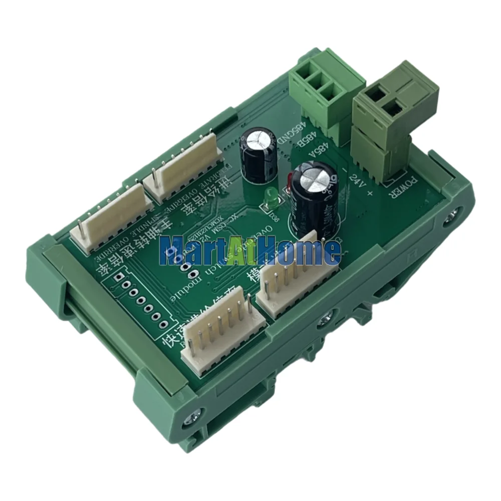 Sub-board Expansion Emergency Stop Button, Override Switch Button, Power Switch, Feed Spindle Speed for XC799D, XC799M, XC799T