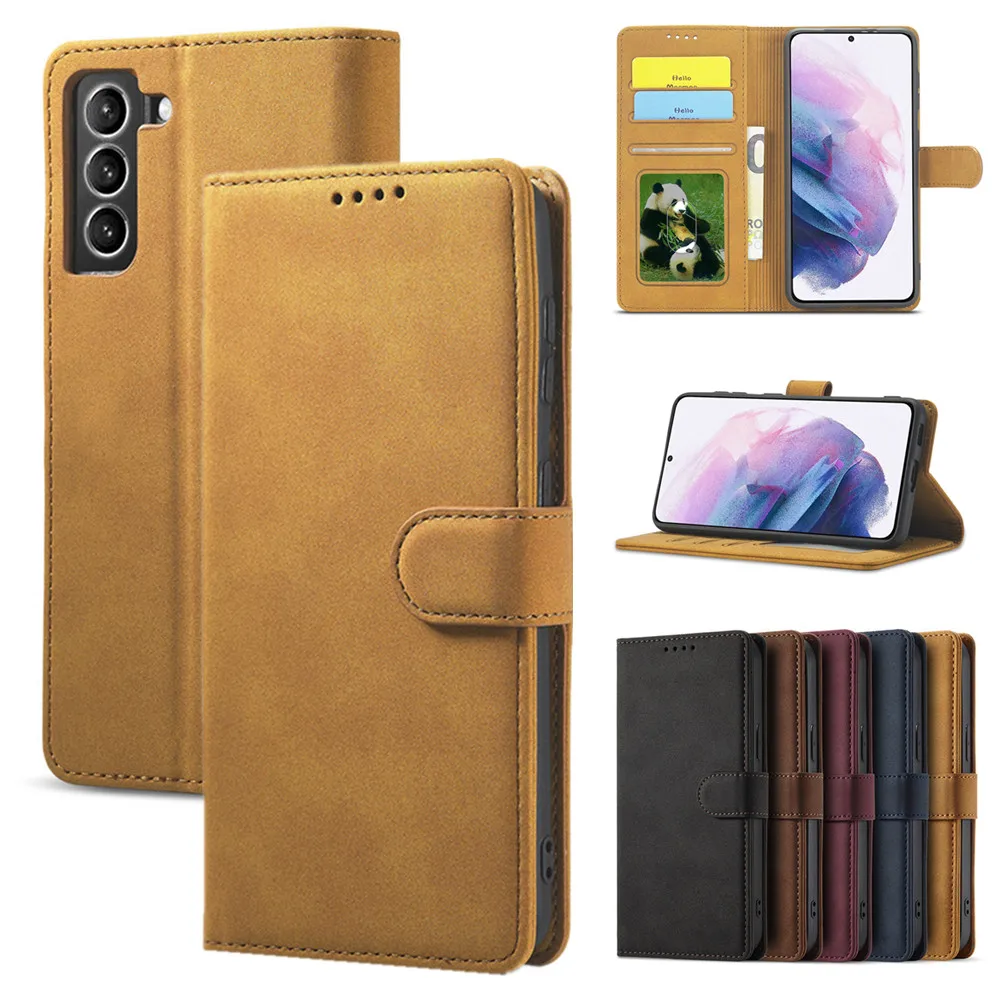 

Case for Samsung Galaxy A12 A32 A52 A72 A50 A70 A51 A71 S21 S20 S22 FE Ultra S10 S9 PLUS Flip Luxury PU Leather Phone Bags Cover