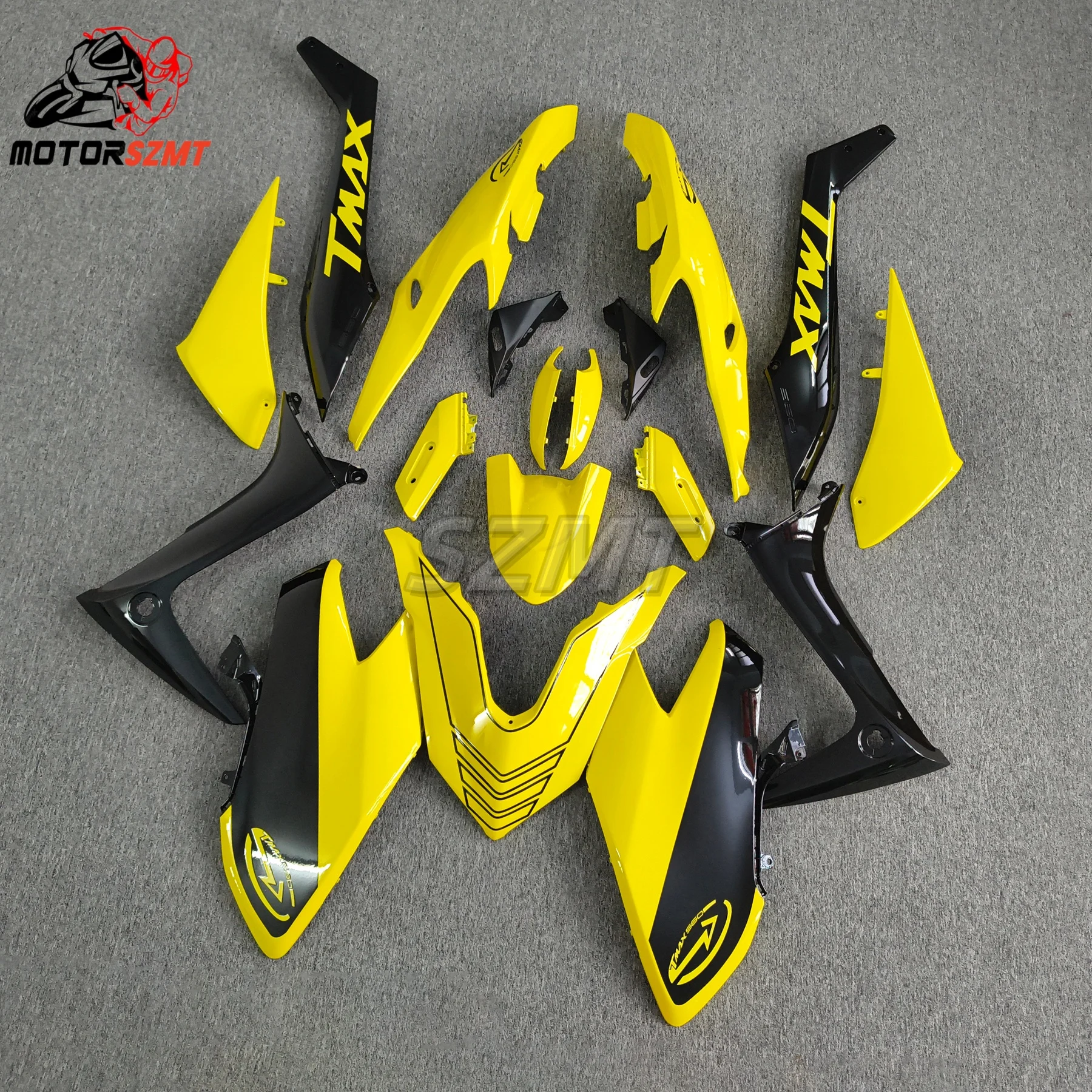 

ABS Black Glossy Black Fairing Kits For Yamaha Tmax 560 2020-2021 Bodywork Parts Panel Cowl Set For Yamaha T-max 560 2020 2021