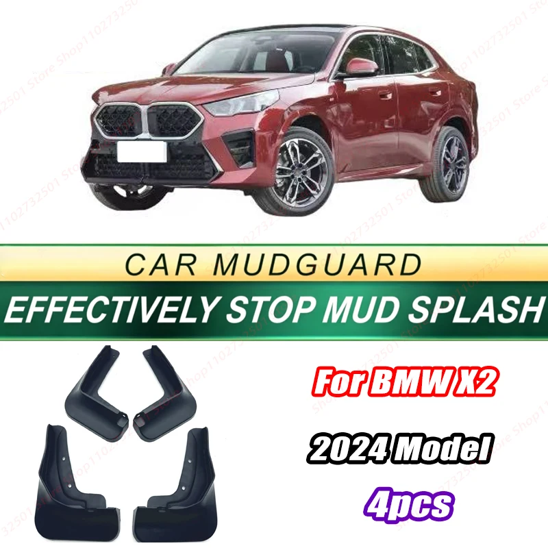 For BENZ EQE 2023 Model 4PCS Front Rear Mud Flaps Splash Guards Fender Mudguards Auto Accessories
