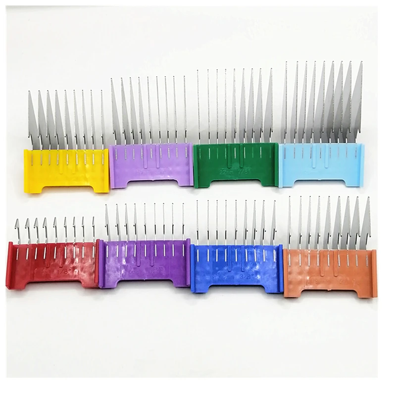 Stainless Steel Hair Clipper Attachment Comb Replacement For Wahl Moser 1400 1853 1233 1234 1170 1230 1233-7100 Shaver Parts