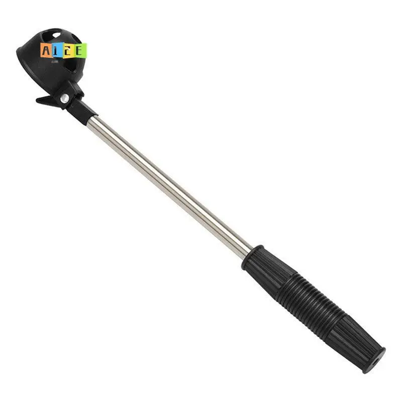 

A12E-Portable Telescopic Golf Ball Retriever Portable Ball Picker With Stainless Steel Shaft And Automatic Lock