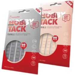 96pcs/set Hobby Mio Reusable Removable Multi-Purpose Adhesive Tack Putty Flesh/Grey Optional