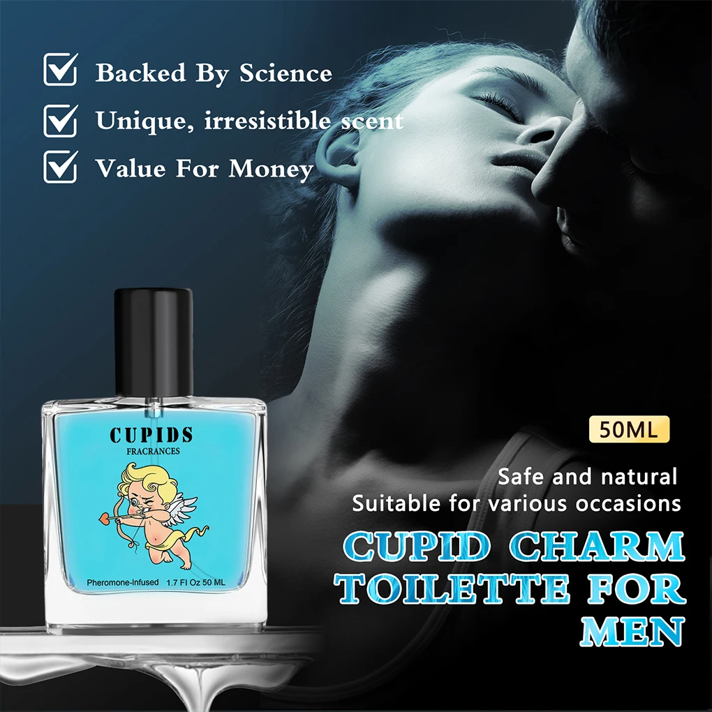 Cupids Unique Parfume For Men Captivating And Bold Aroma Exquisite Original Perfume Men second generation 50ml