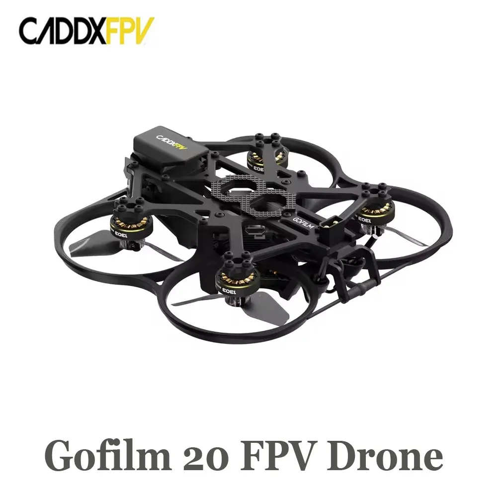 

CADDXFPV Gofilm 20 4k Starlight FPV Drone HD FPV with 1303 6000kv Motors EIS and Gyroflow Technology HD Digital VTX System