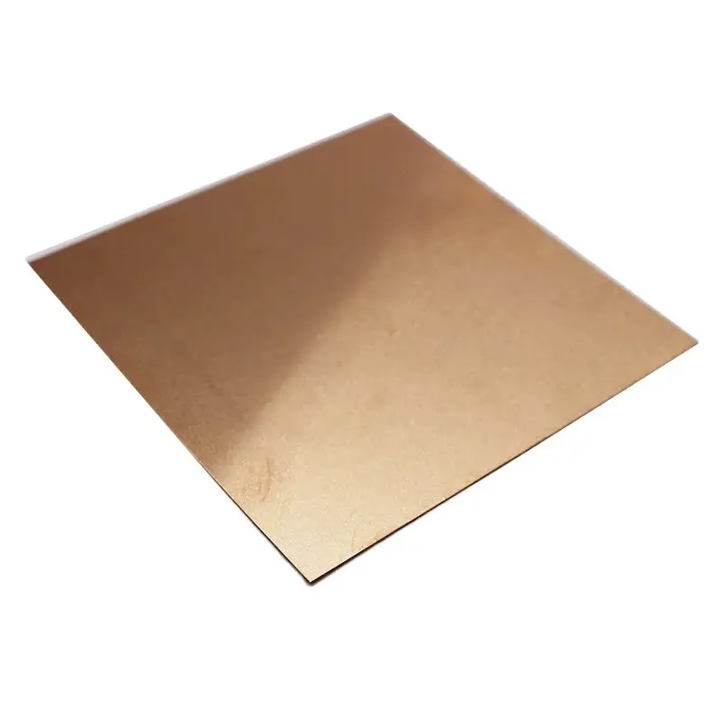 C5191 Phosphorous Copper Strip Wear-resistant Tin Phosphor Bronze Spring Elastic Copper Tape Foil Sheet 0.1mm To 3mm 