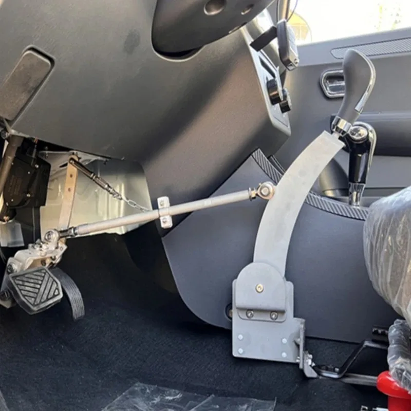 【specialized】Low-Speed Electric Four-Wheel Brake Auxiliary Device Double  Limbs Disabled Hand Driving Accelerator Brake