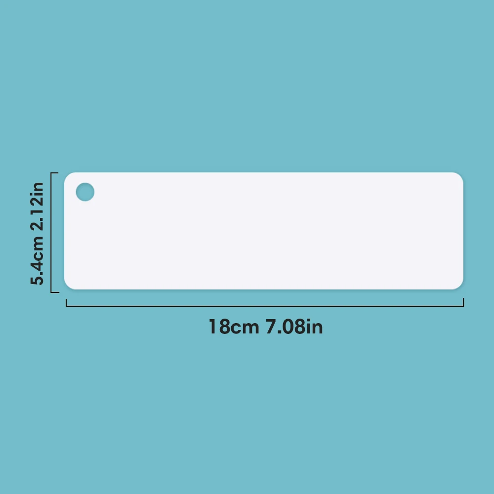 Dry Erase Reusable Blank Strip Card Study Guide & Note Cards Words Sentence or Math Training Teaching Aids Cardstock 2 x 7 inch