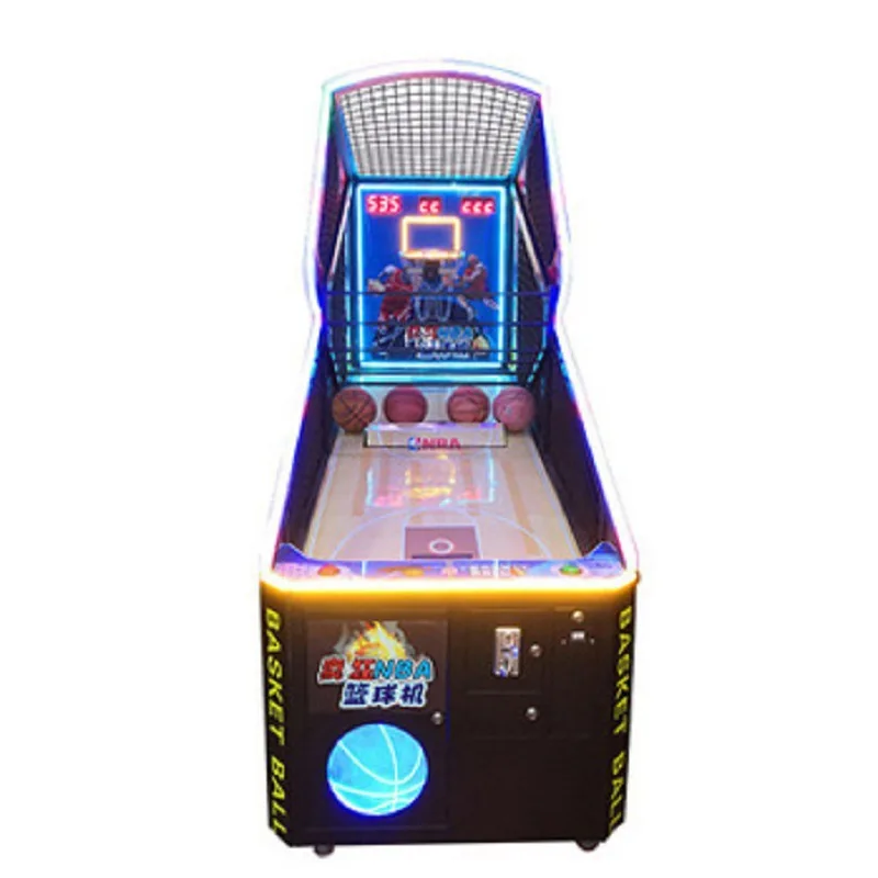 Basketball Coin Operated Arcade Indoor Shooting Amusement Crazy Dunkers Arcade Street Basketball Games Machine