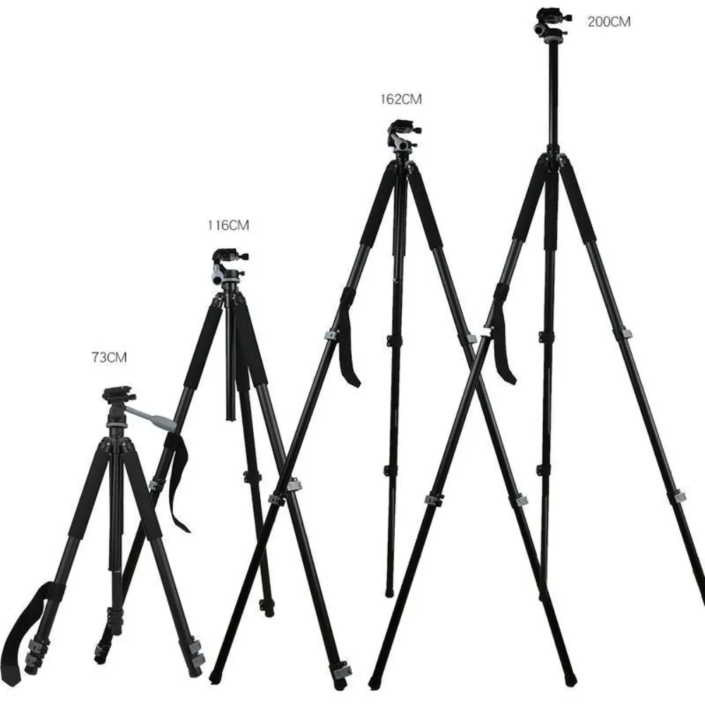 Fishing lamp bracket 2 meters all-aluminum bold laser cannon special tripod camera SLR photography multi-function bracket