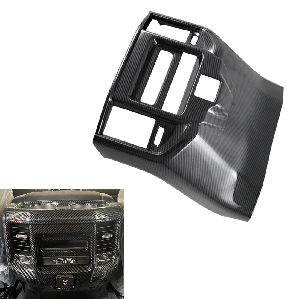 Rear Air Vent Outlet Cover Trim Fit for Dodge Ram 1500 TRX 2019-2023 Rear Air Vent Outlet Cover Trim view 3