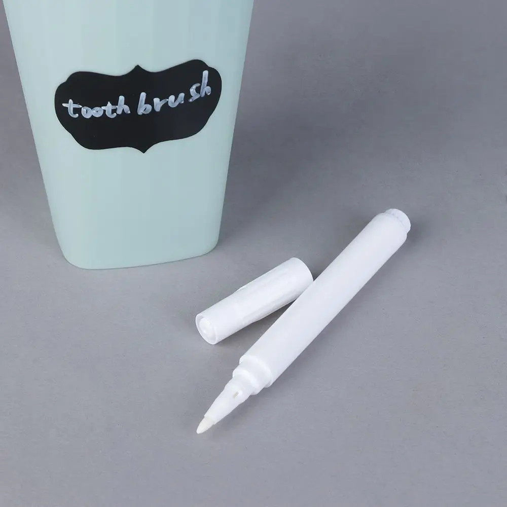 1/5/10pcs Writing Glass Metal Plastics Blackboard Marker White Liquid Chalk Chalkboard Pen