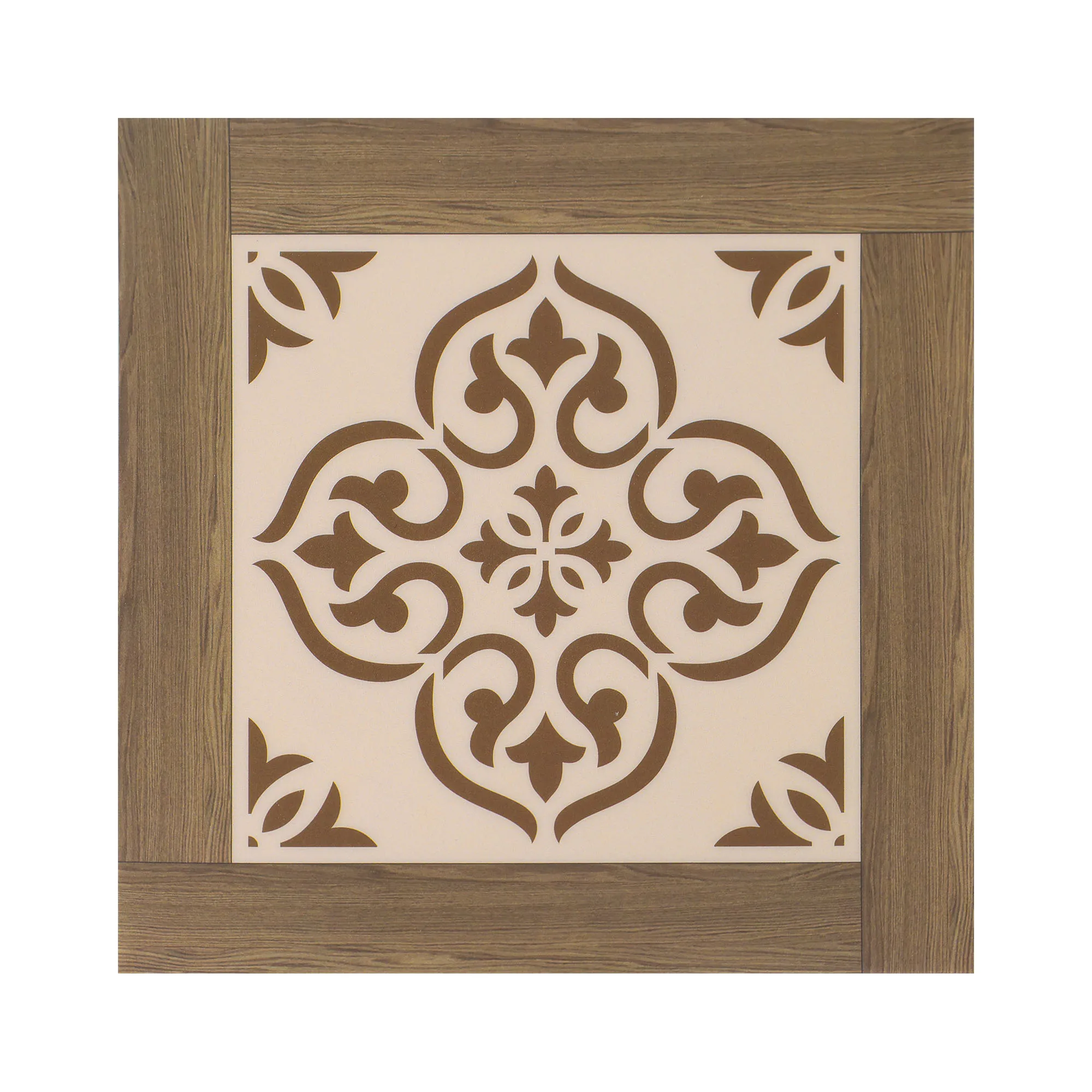 

11.8 in. x 11.8 in. Wood Grain PVC Floor Tiles for Bedrooms, Self-adhesive (10-Pack)for US