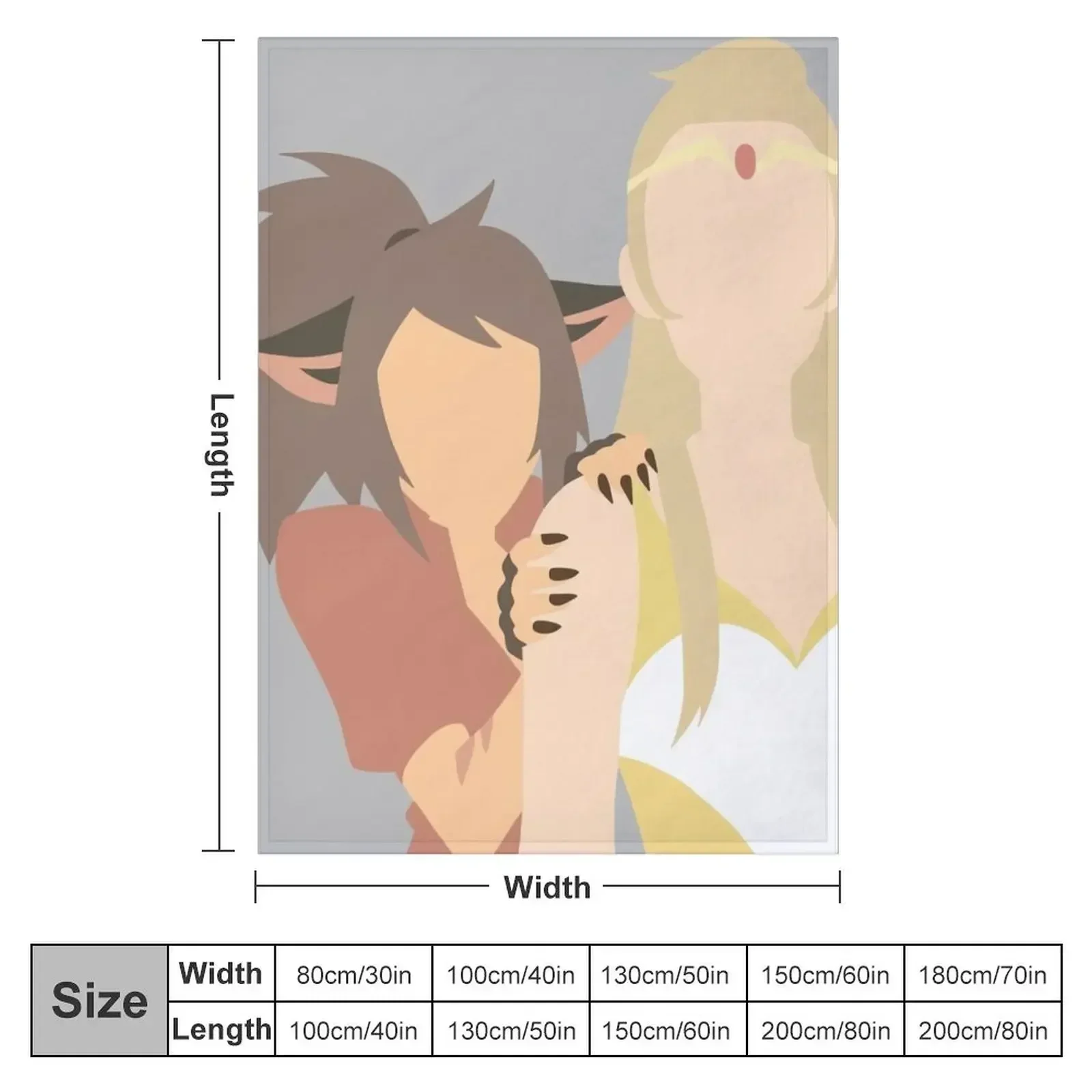 Future Catradora Vector Art Throw Blanket halloween Furrys christmas decoration Bed linens Flannel Fabric Soft Plaid Blankets