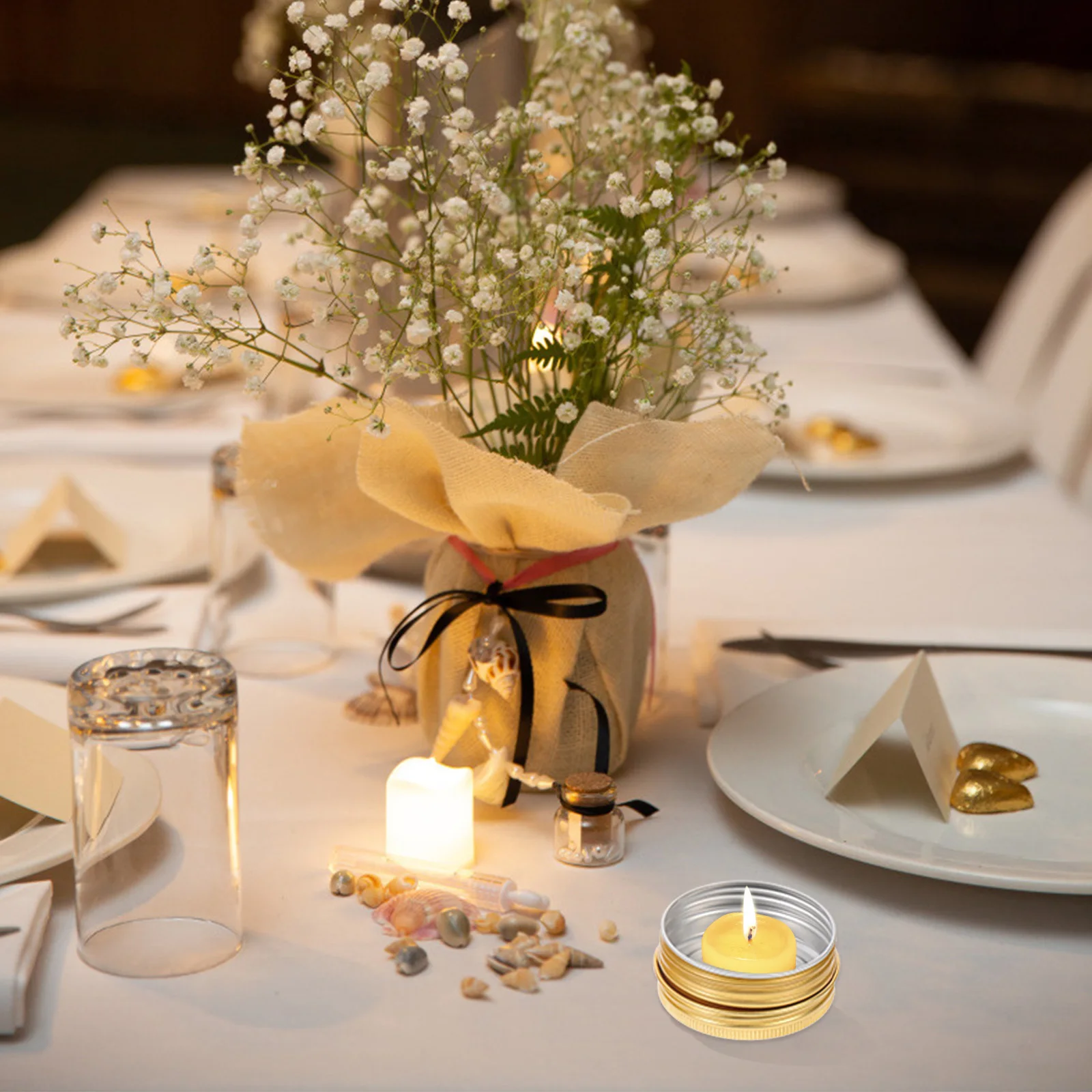 6 pezzi barattoli di alluminio coperchio superiore a vite deposito cera fai da te contenitori di latta rotondi a tenuta stagna per cosmetici balsamo per le labbra organizzatori di tè