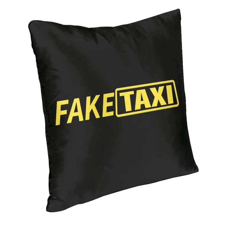 Fake Taxi Cushion Cover 40x40 cm Soft Modern Throw Pillow Case for Sofa Car Seat Bedding Office Pillowcase Dakimakura